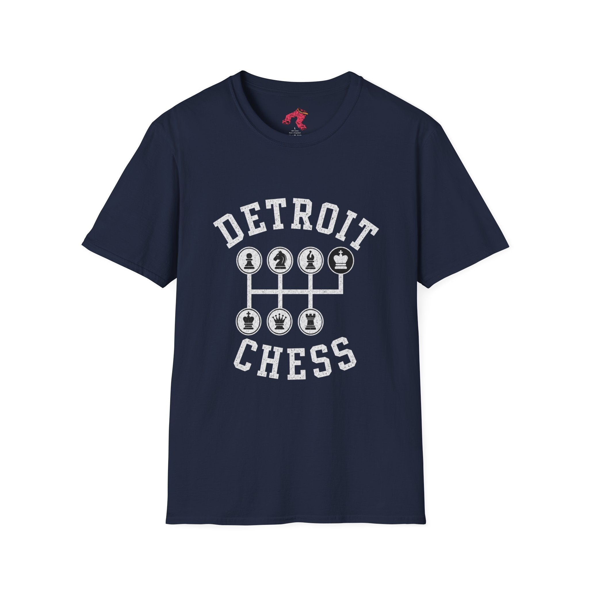 Detroit Chess - Gritty Chess T-Shirt