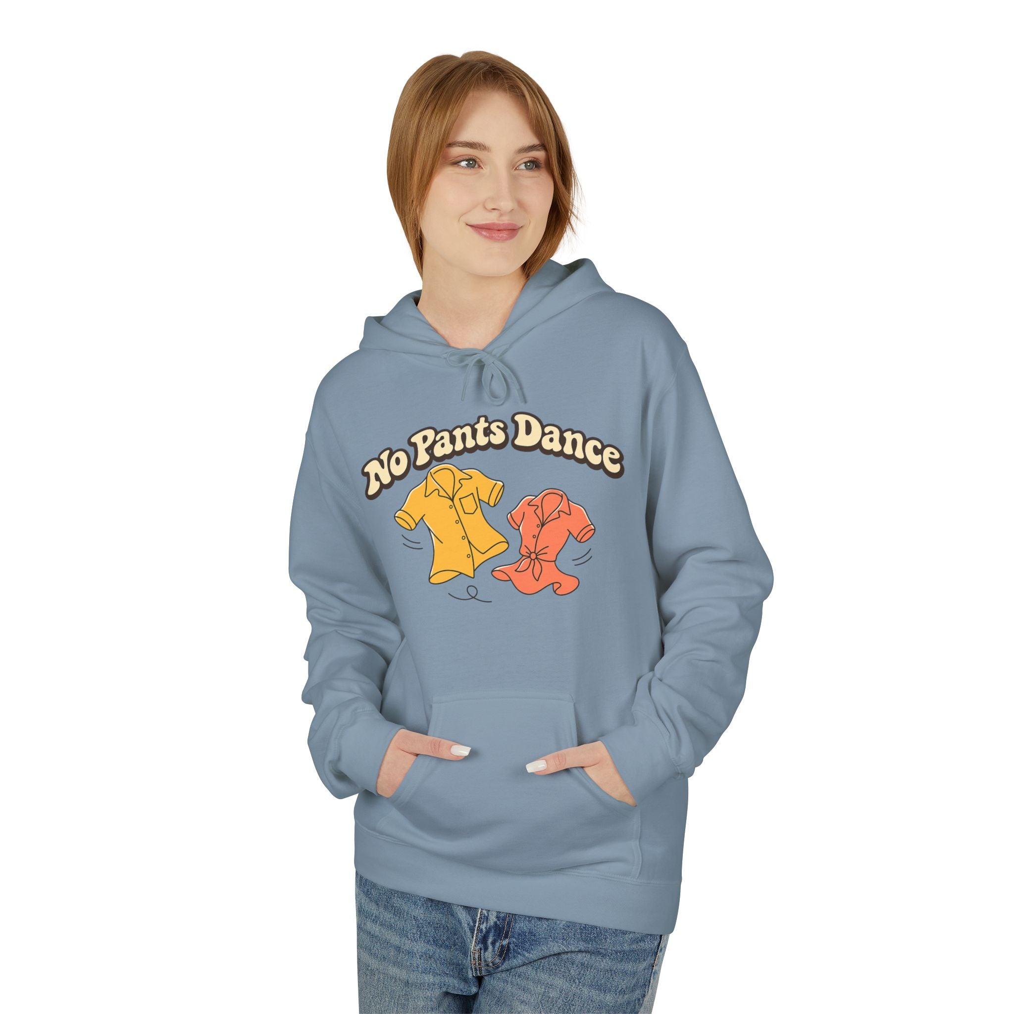 No Pants Dance — Funny Retro Hoodie