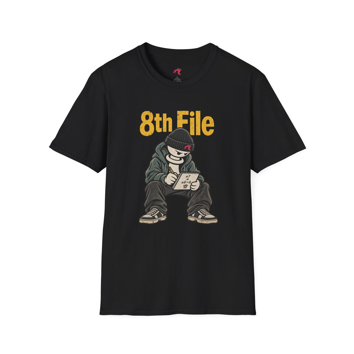 8th File – Funny Chess Pawn Promotion Graphic T-Shirt