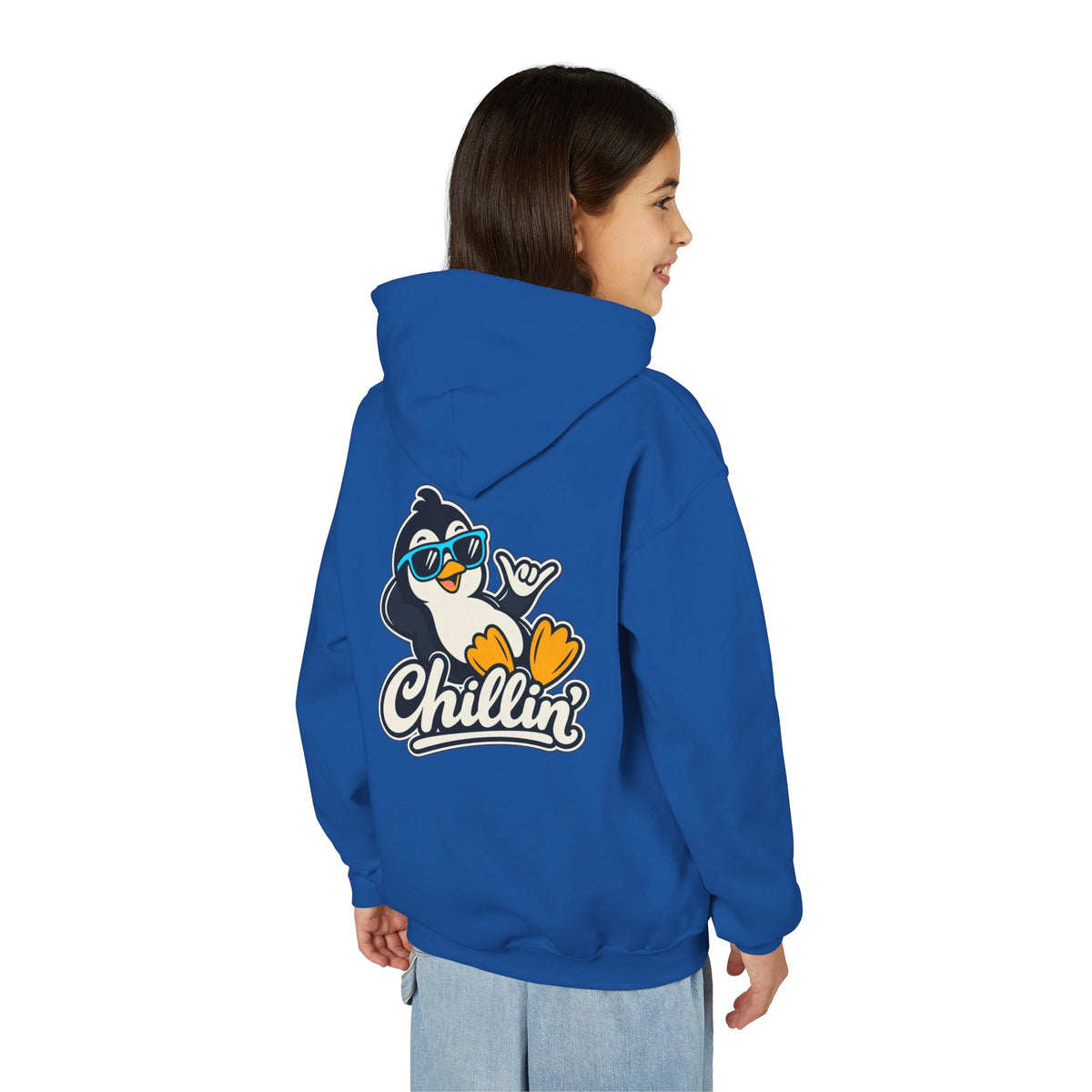 Chillin' 2 Penguin — Funny Youth Hoodie