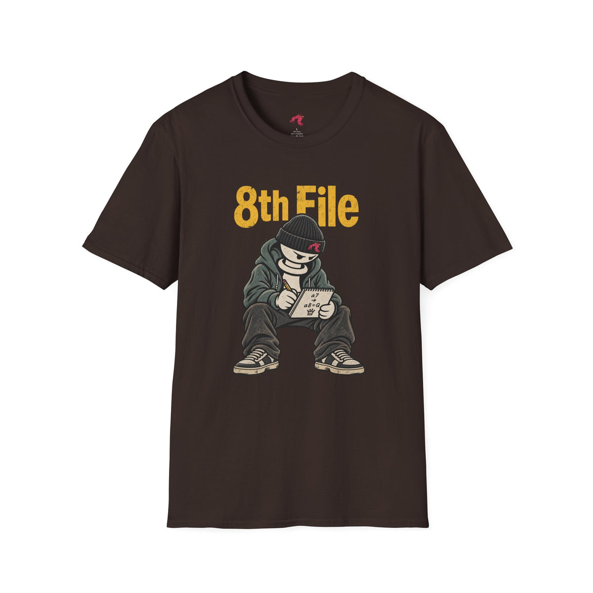 8th File – Funny Chess Pawn Promotion Graphic T-Shirt