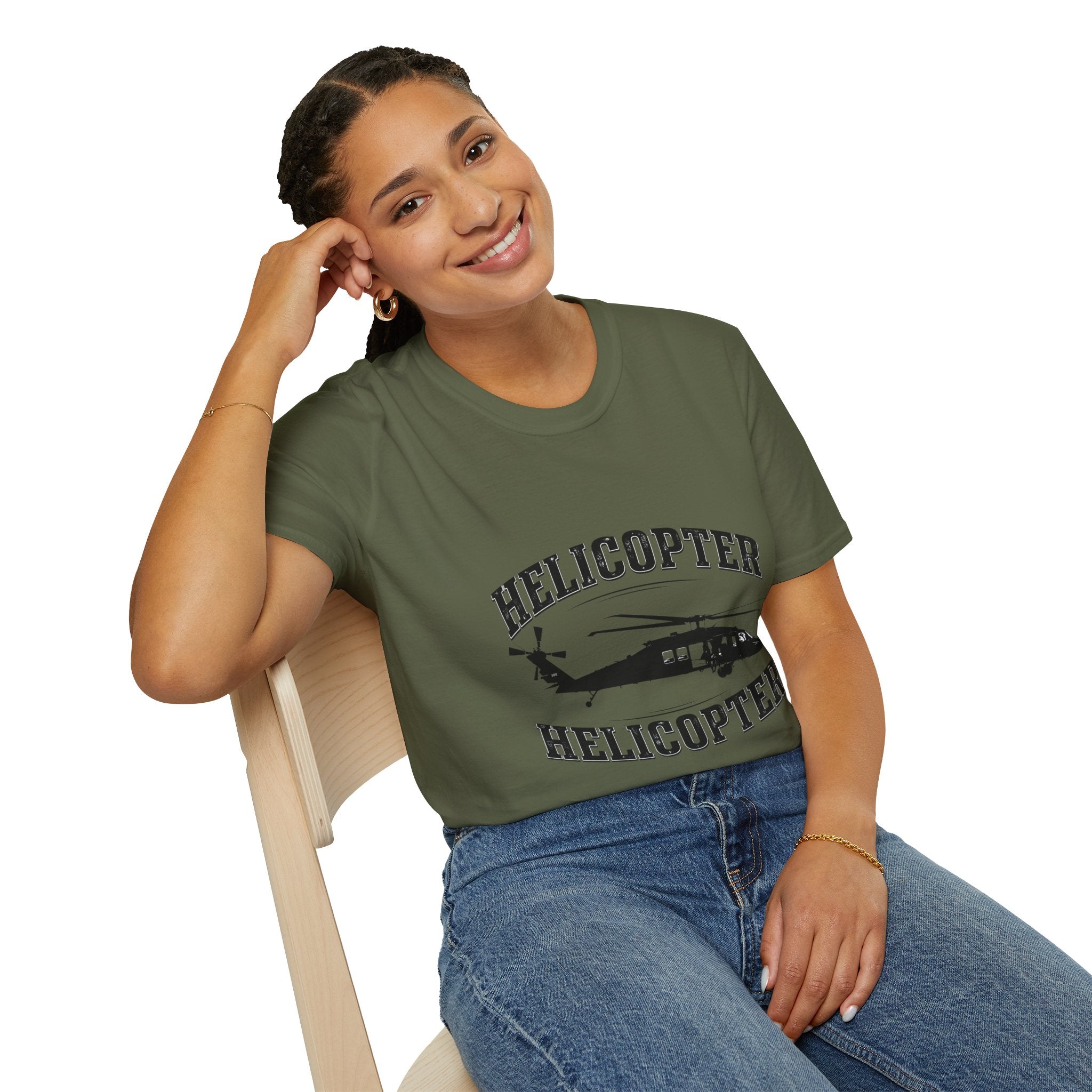 Get to the Choppa — Funny Helicopter T-Shirt